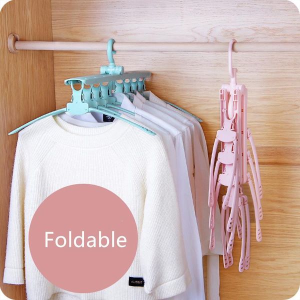 

hangers & racks collapsible hanger clothes non-slip suit dress blouse pants shirt rack organizer