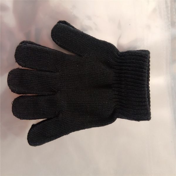 

rxyo autumn and warm and winter warm online shopping gift mittens pure black children' uniform size gloves gloves, Blue;gray