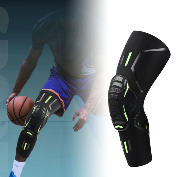 

basketball honeycomb anti-collision leggings football mountaineering riding compression anti-fall sports knee pads elbow &, Black;gray