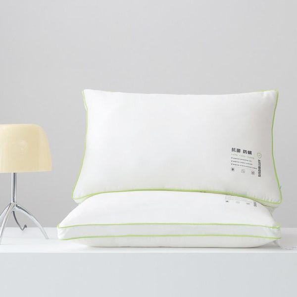 

pillow class a cotton antibacterial anti-mite fiber core pure el bed and breakfast cervical home