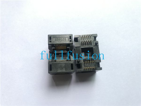 656C1202211-001 Wells-CTI IC Test Socket SSOP20PIN 0.65 мм Размер пакета шага 5.3 мм