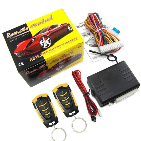 

m616-8182 car remote control central lock alarm device with motor system theft protection