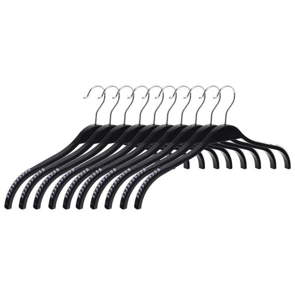 

hangers & racks 1 set 10 pcs clothing coat plastic traceless clothes