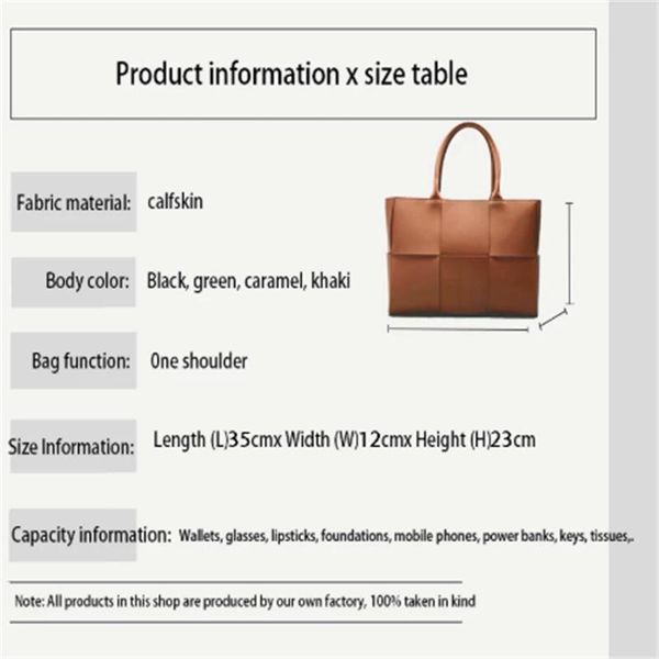 

duffel bags 2021 ladies hand-woven 100% genuine leather handbag all-match large-capacity shoulder bag