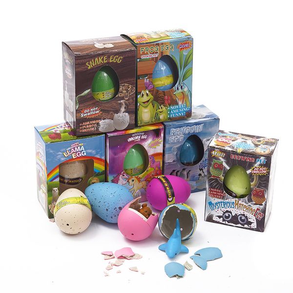 

box magic egg dinosaur gag toys hatching animal resurrection expanded