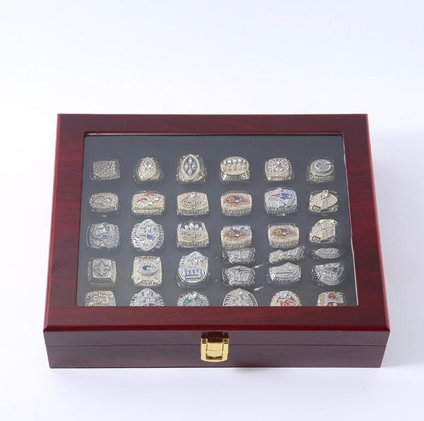 

nfl1991-2020 super bowl football championship ring set, Golden;silver