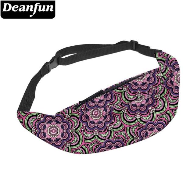 

waist bags deanfun waterproof mandala fanny pack belt bag packs hip bum with adjustable strap for travel drop yb-34