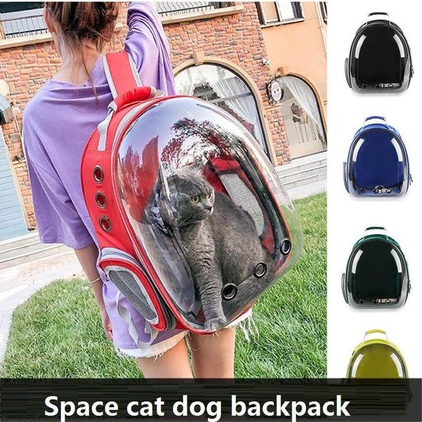 

dog car seat covers backpack astronaut window bubble carrying travel bag breathable space transparent pet carrier cat