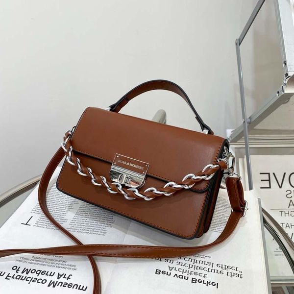 

korean handbags, messenger new version fashion shoulder 2021 bag bags, of the bag, woven chain popular small square ltjmk