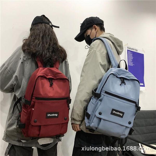 

backpack large capacity women's school bags multifunction nylon men's travel backpacks girls boys couple