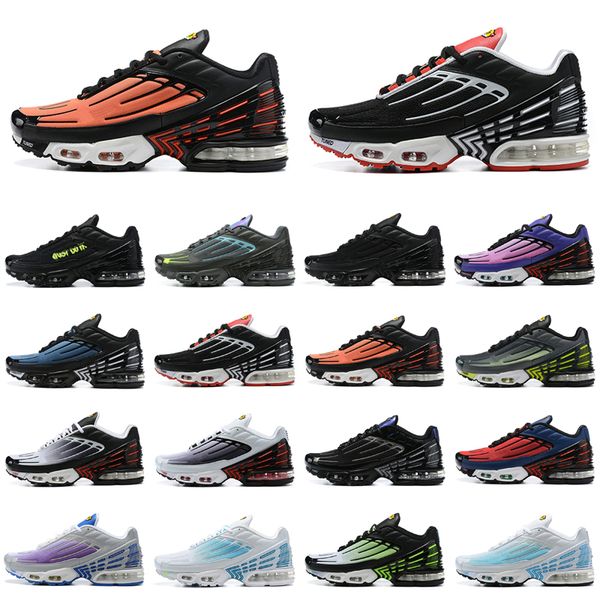 

tn 3 tuned iii plus 2 men women running shoes purple green radiant red triple black all white mens womens trainers sports sneakers outdoor j