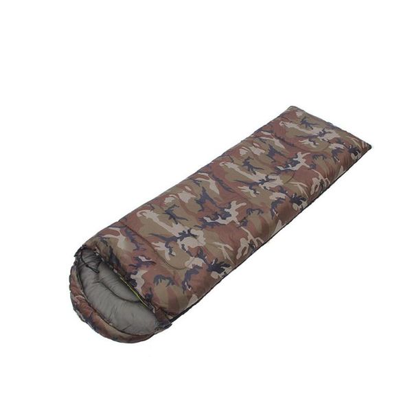 

outdoor 1.8kg quality cotton camping thicken sleeping bag 15~5 degree envelope style army military camouflage bags