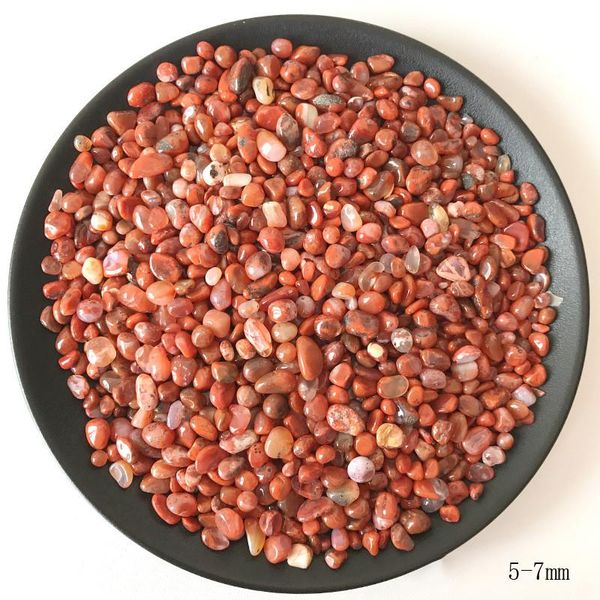 

decorative objects & figurines 100g natural south red agate gravel original stone purify degaussing quartz crystals minerals specimen health