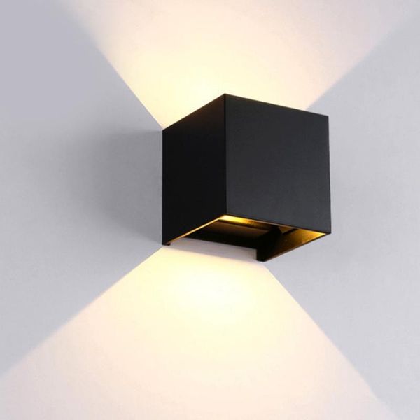

modern led wall lighting fixture lamps 6w up and down indoor outdoor for living room bedroom hallway home decor