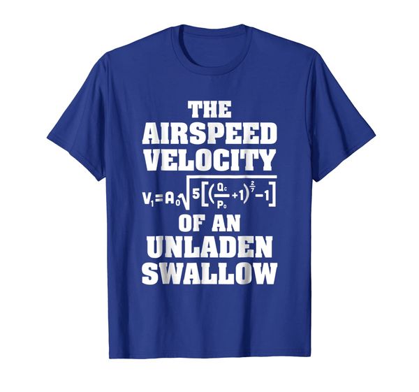 

the airspeed velocity of an unladen swallow funny tees, White;black