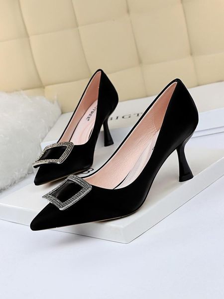 

dress shoes 2021 brand woman high heels pumps red 7cm women wedding black nude