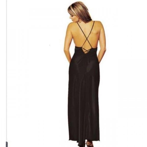 

home suspender skirt super long underwear large pajamas, Red;black