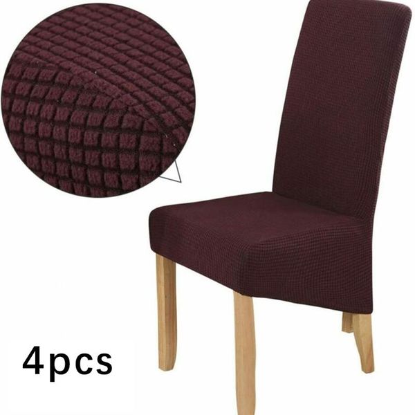 

living room decoration chair cover wedding banquet high back elastic stretch covers