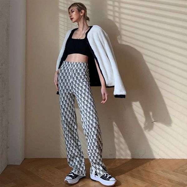 

woman wool well done pants women's & capris, Black;white