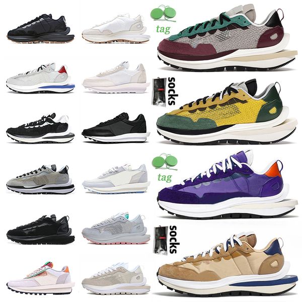 

running shoes vaporwaffle white nylon sacais ldv waffle nlke men women dark iris sesame blue void sail dio chunky dunky mens womens sport wa, White;red