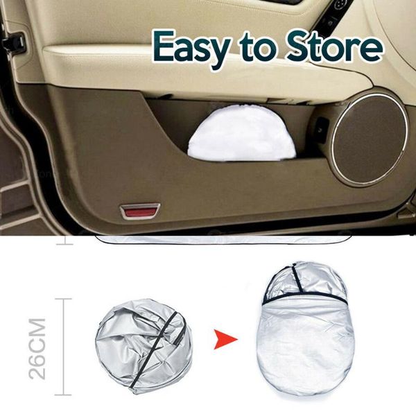 

universal car windshield sunshade sunscreen accessory anti-uv