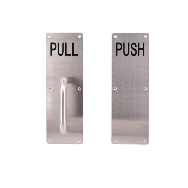 

stainless steel door handle and push plate other hardware