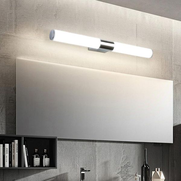 

wall lamp 12w 16w 22w 85-265v led mirror light waterproof tube modern acrylic bathroom lighting