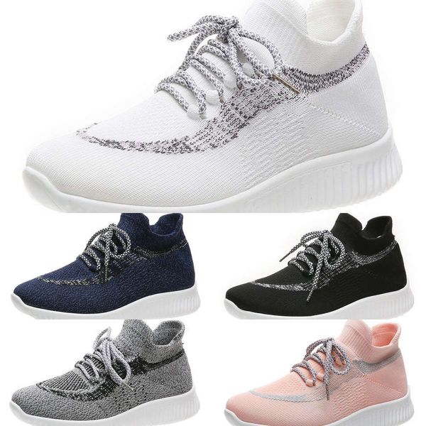 

casual shoes 2021 spring new fashion woven casual large size sports tgxt, Black