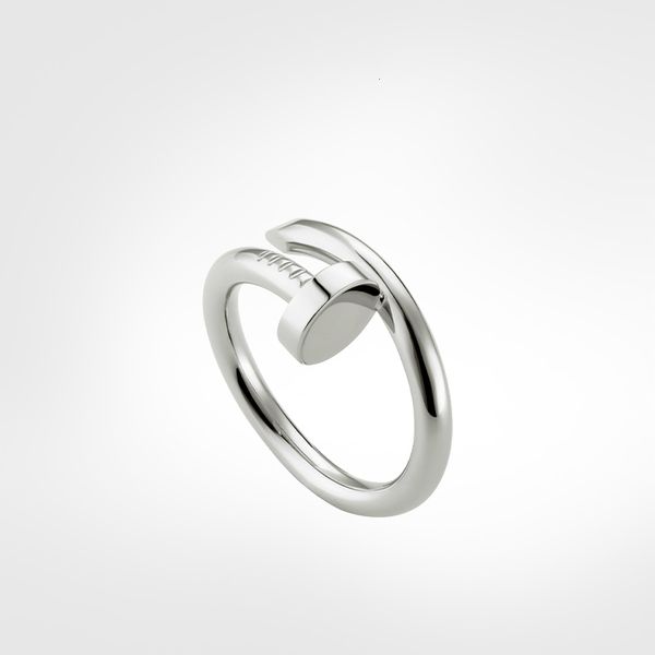 

nail ring mens band rings diamonds designer luxury jewelry women titanium steel alloy gold-plated craft gold silver rose never fade not alle
