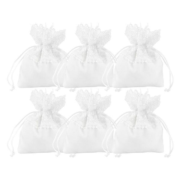 

6pcs candy packing bag festival gift wedding storage for decor wrap