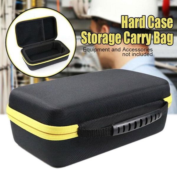 

storage bags portable multimeter bag black hard protective cover waterproof shockproof carrying case suitable for fluke f117c/f17b