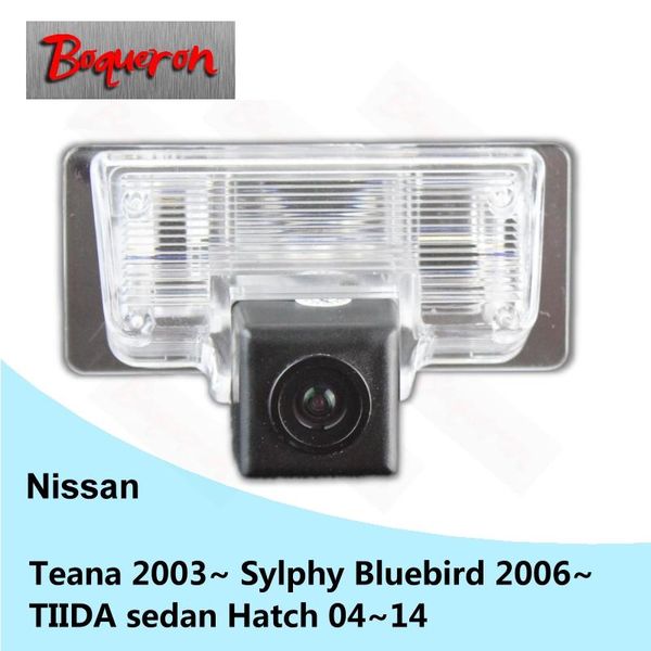 

car rear view cameras& parking sensors for teana sylphy bluebird tiida sedan hatch hd ccd night vision reverse backup camera