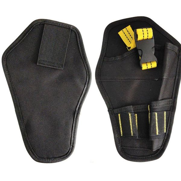 

storage bags heavy-duty drill holster tool belt pouch bit holder hanging waist bag pldi889