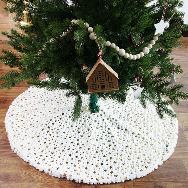 

christmas decorations star pattern tree skirts mat cover merry supplies year house outdoor garden decor