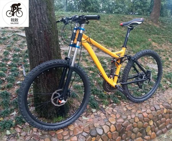 

aluminum 26*17inch mountain bicycle full suspension hydraulic brakes cycling bicicleta bike 24speed bikes