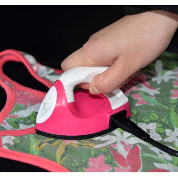 

sewing notions & tools 2021 mini electric iron portable travel crafting craft clothes supplies drop est, Black