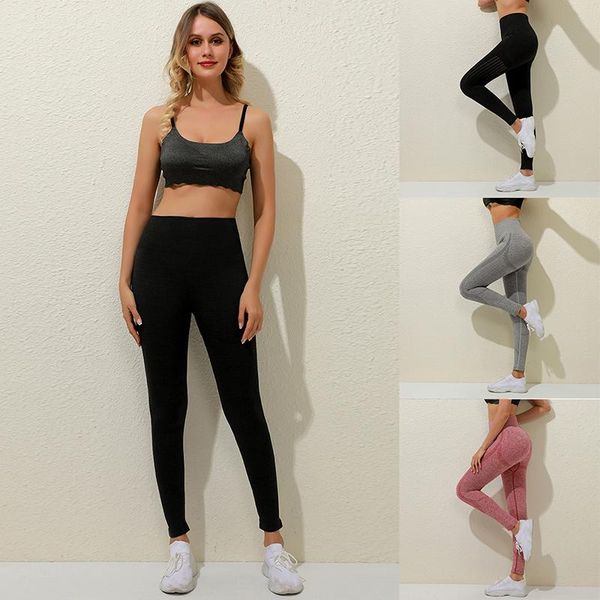 

yoga outfit high waist seamless leggings push up sport women fitness running pants energy gym girl