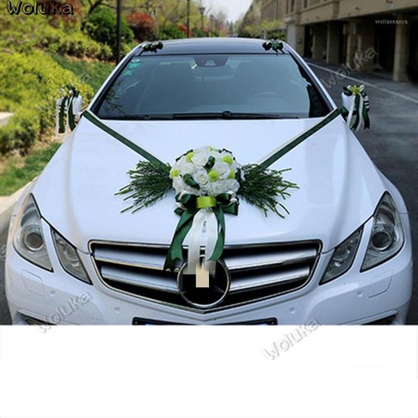 

car decoration wedding set knot bride main float multicolor simulation cd50 q031