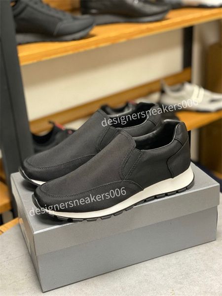 

luxury designer casual shoes fashion leather runner camouflage sneakers suede stud lace-up flats rivet trainers dress shoes, Black