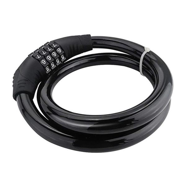 

bike locks bicycle lock high security 4 digit resettable combination coiling cable for outdoors accessories
