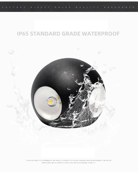

outdoor wall light led circular modern simple creative corridor lamp