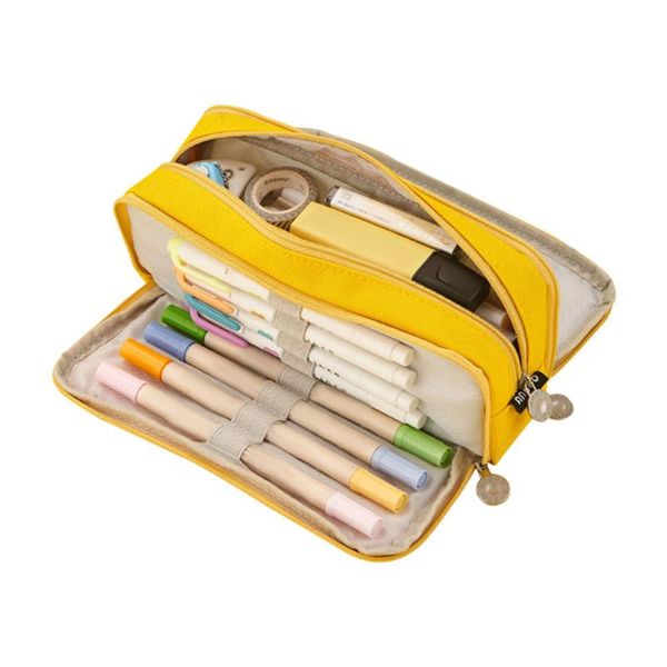 

storage bags multi-function pencil case organizer large capacity stationery pen pouch gifts for junior primary student school supplies