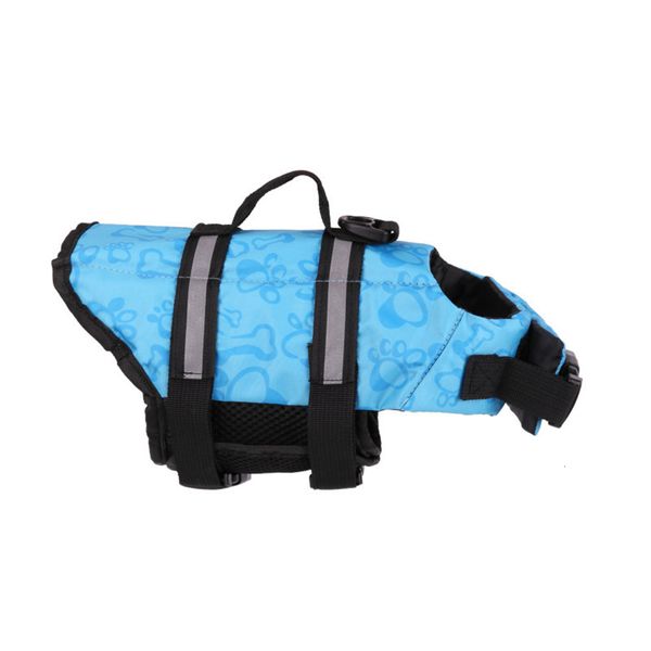

pet life jacket large dog golden hair pull outdoor swimming suit in summer