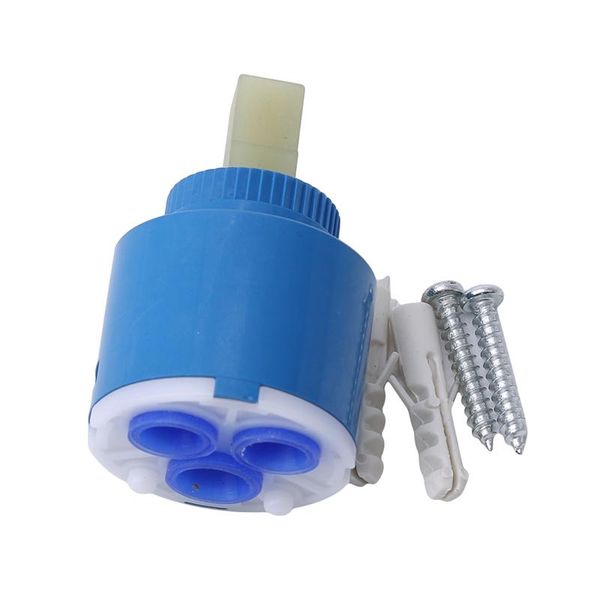 

bath accessory set 35/40mm ceramic disc cartridge mixer faucet valve pp plastic cartridges thermostatic