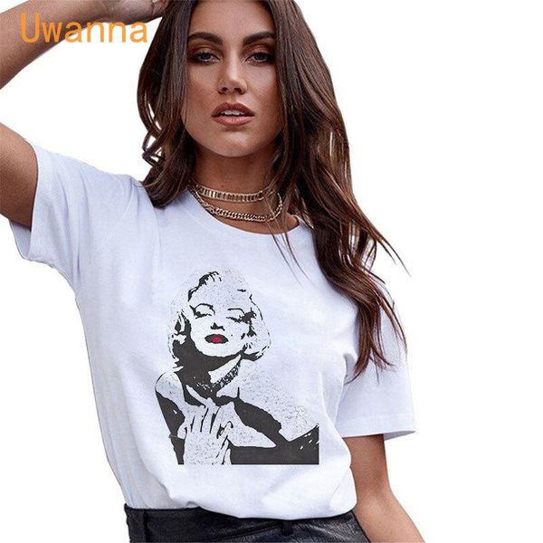

women's t-shirt ladies women t shirt printed white cute short sleeve fashion casual o-neck graphic tee clothing