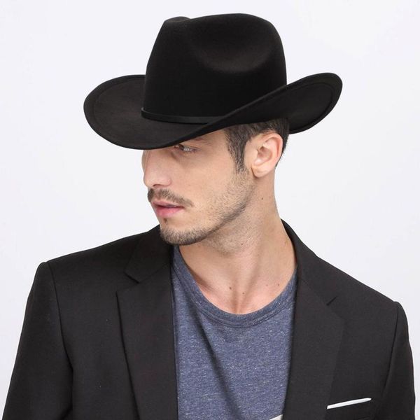 

wide brim hats fedora summer for men women cotton sun hat classical cowboy cap stylish caps, Blue;gray