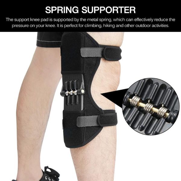 

elbow & knee pads breathable non-slip strong support comfortable rebound force power stabilizer electric pad, Black;gray
