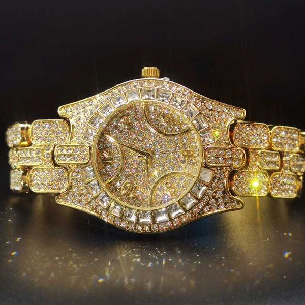 

wristwatches missfox iced out woman watch luxury square diamond digital display fashion super shining watches women quartz relÃ³gio feminino, Slivery;brown