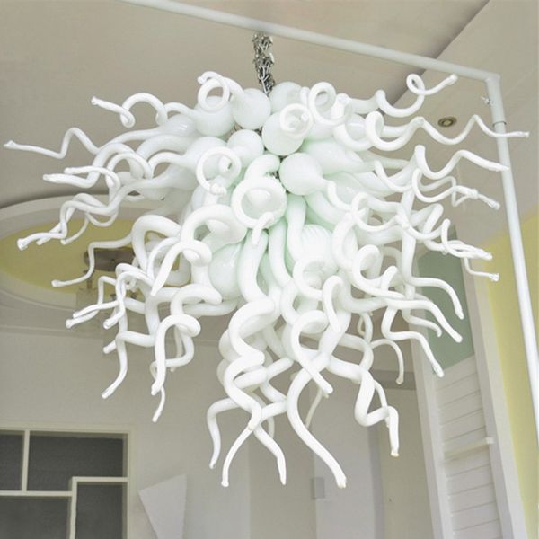 Специальные белые американские подвесные лампы с надписью потолочные светильники Элегантная ручная стеклянная люстра