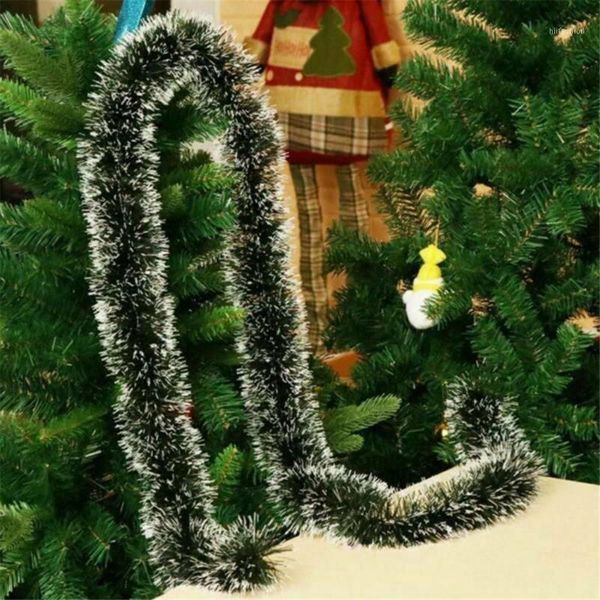 

christmas decorations 5pcs chunky tinsel tree decoration x'mas garland 2m (6.5ft) ornaments for home party decor